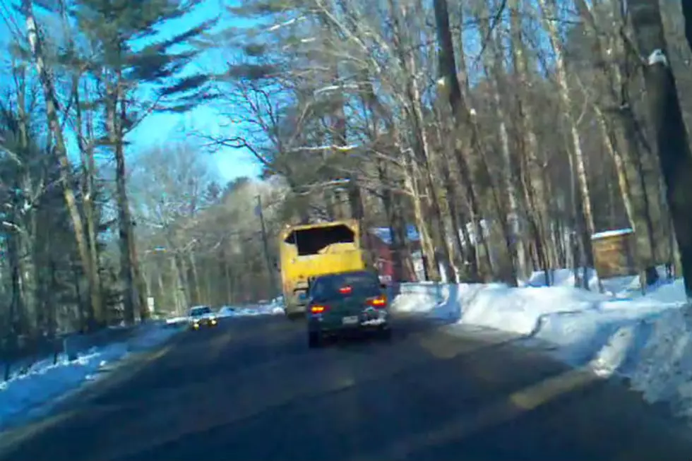 WATCH: Driver in South Paris Nearly Wrecks Trying to Pass in No Passing Zone