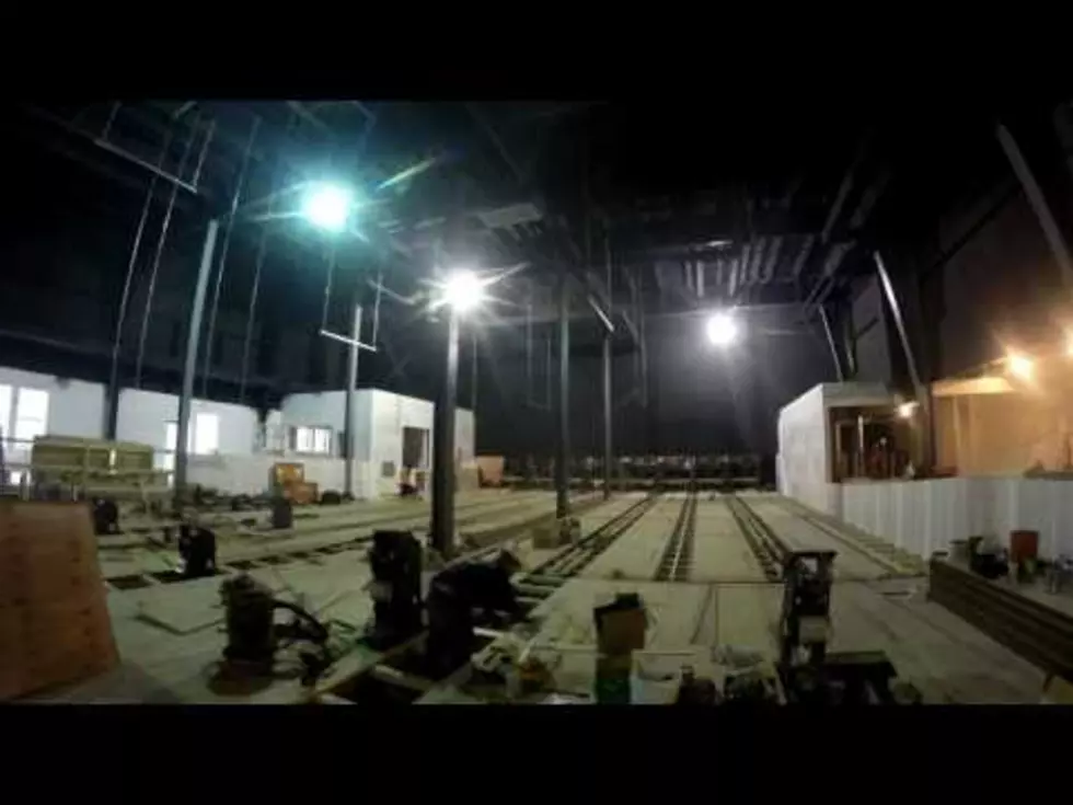 WATCH: This Time-Lapse Video Of New Lanes Being Installed At Bayside Bowl Is Mezmorizing