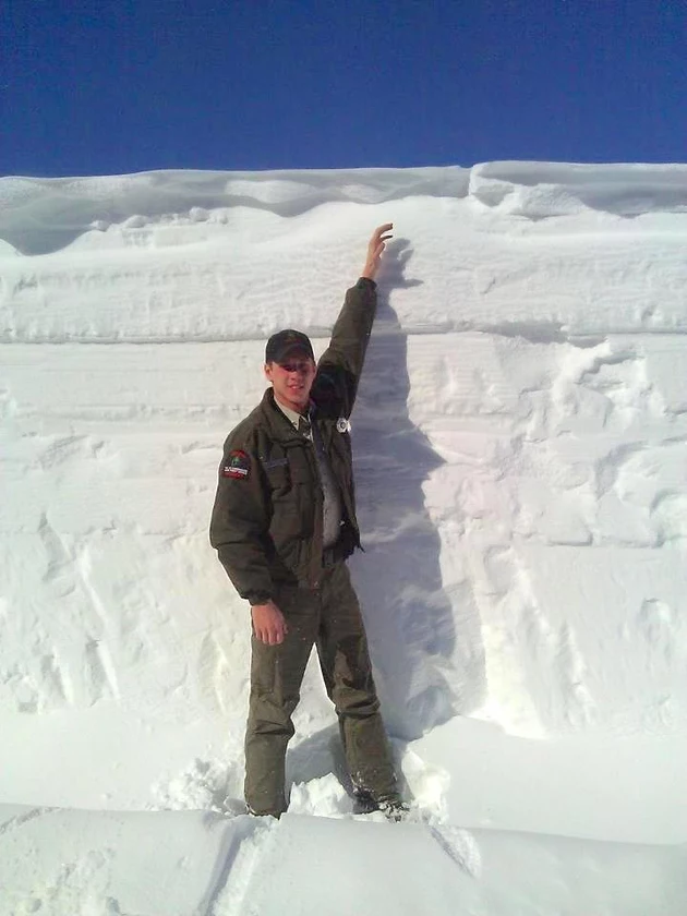 Think You Got a Ton of Snow? Check Out This Maine Forest Ranger in Washington County!