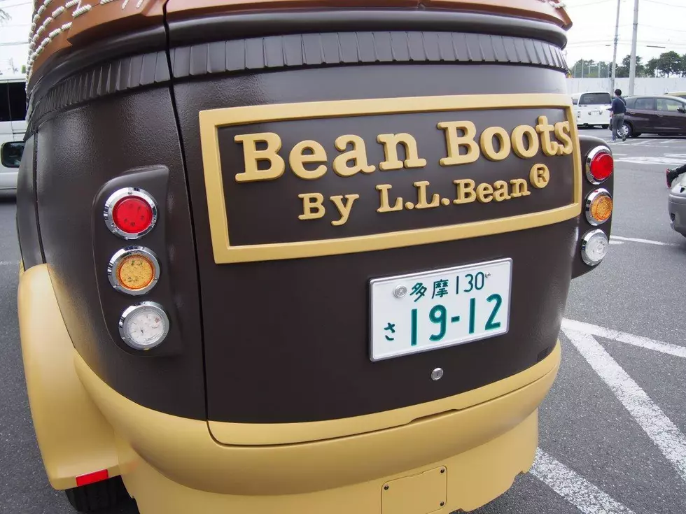L.L. Bean Delivers New Bootmobile to Japan