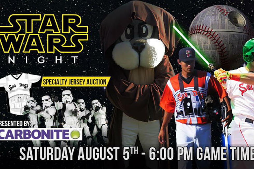 Portland Sea Dogs Hosting ‘Star Wars’ Themed Night Saturday And Their Jerseys Are Out Of This World!
