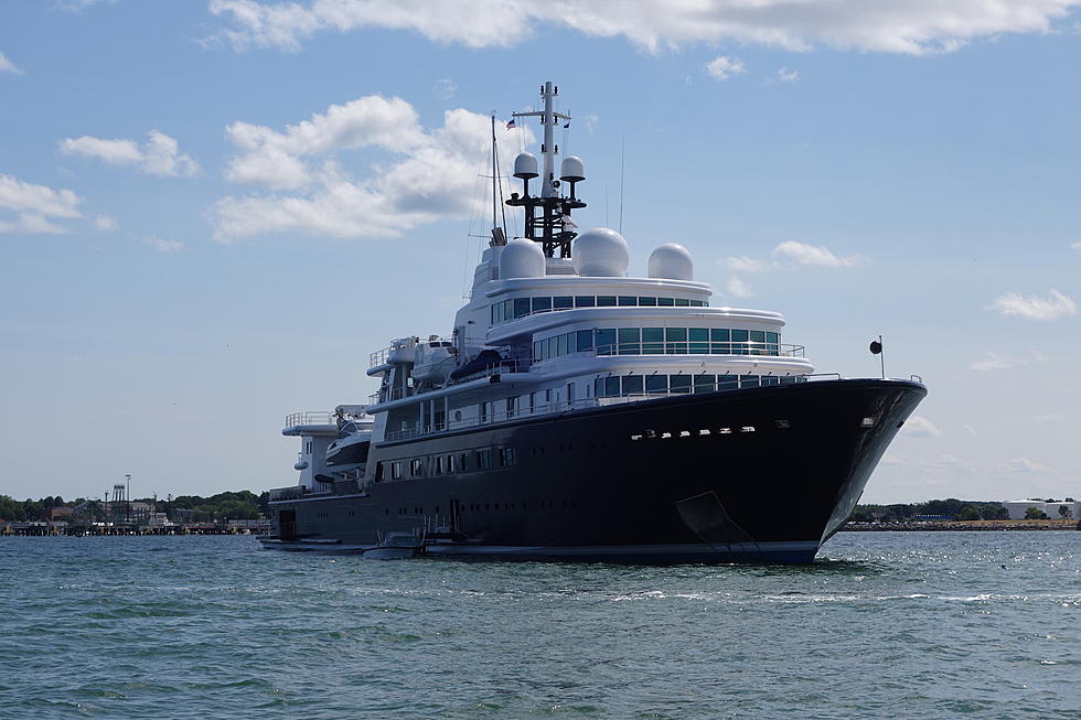The Luxury Features of This Massive Yacht Anchored in Portland Harbor Will Blow Your Mind
