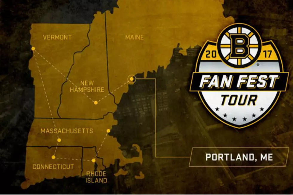 The Boston Bruins Are On A Fan Fest Tour And Coming To Maine!