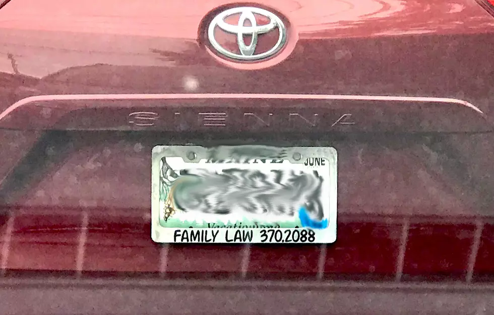 This Maine Divorce Lawyer Has The Best License Plate!