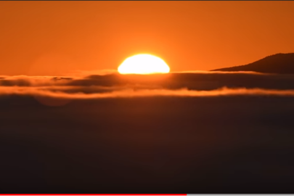 Soar Above The Clouds As You Watch The Sunrise In This Time-Lapse Video