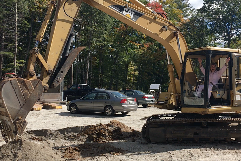 What Happens When Lori Uses a Forklift and Excavator for the First Time  [VIDEO]