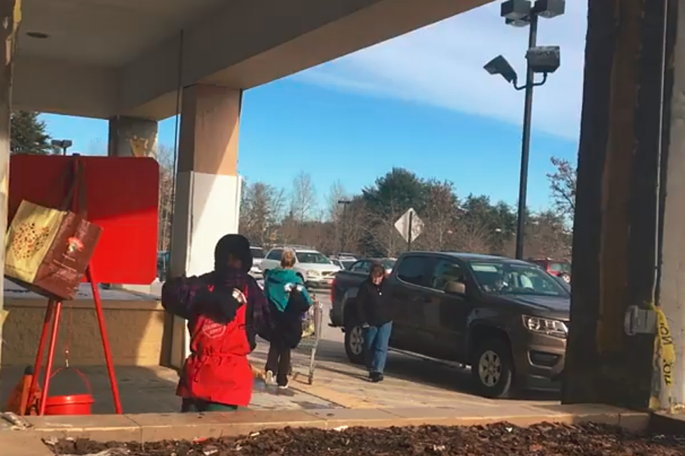 Falmouth Bell Ringer Dances for Donations and Warmth – It Worked!  [VIDEO]