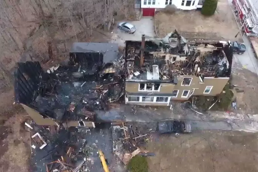 Drone Video Shows Devastation From Fire in Auburn
