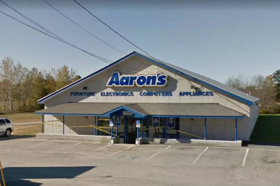Sign at Aaron&#8217;s Lease-To-Own in Oxford References Popular Meme