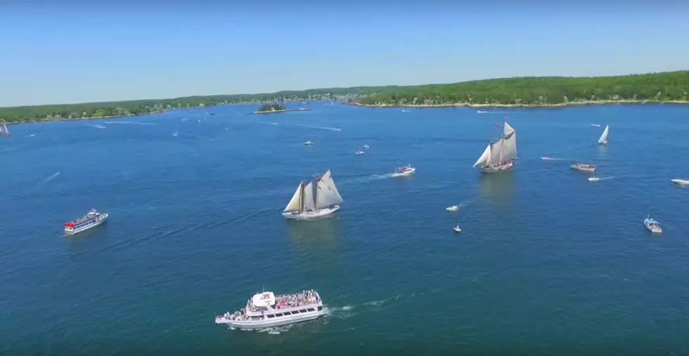 Watch the Parade of Sail in Boothbay Harbor at Windjammer Days