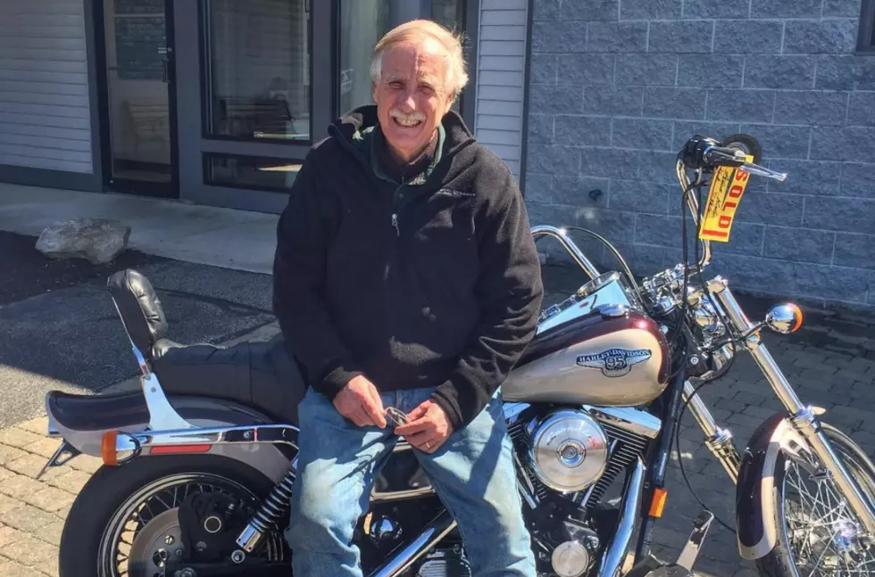 US Senator Angus King Kicks Off Harley Tour of Maine