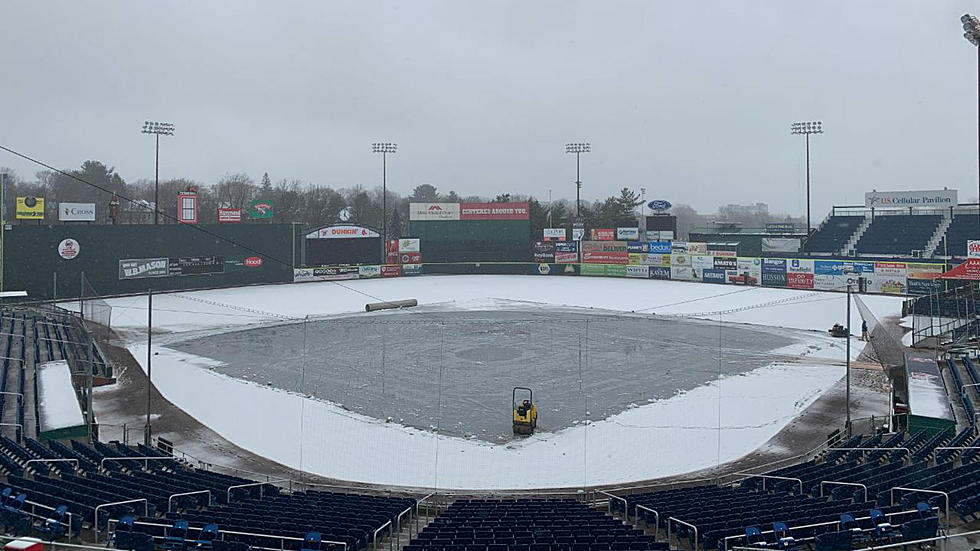 Portland Sea Dogs Hope Snow Melts for Doubleheader Wednesday