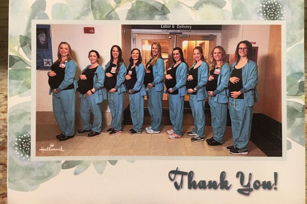 All 9 Pregnant Maine Med Nurses Have Given Birth - So Cute!