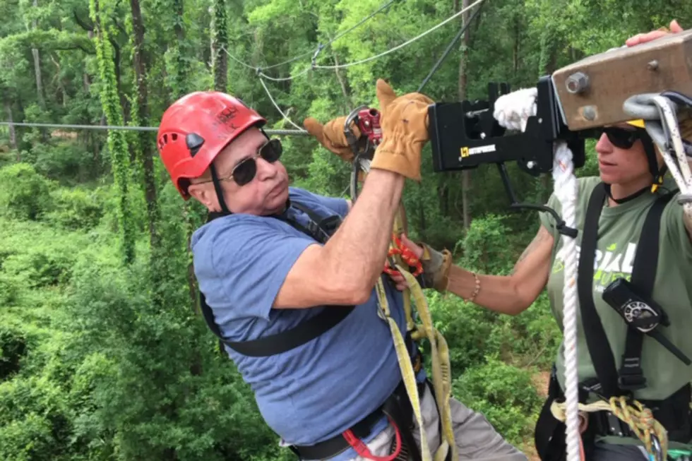 WATCH: Uncle Nicky Zip Lines!