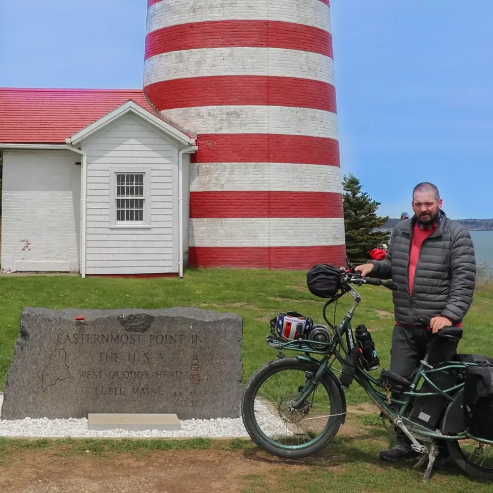 Man Visits Maine in His 4-Corner Journey to Raise Awareness for P