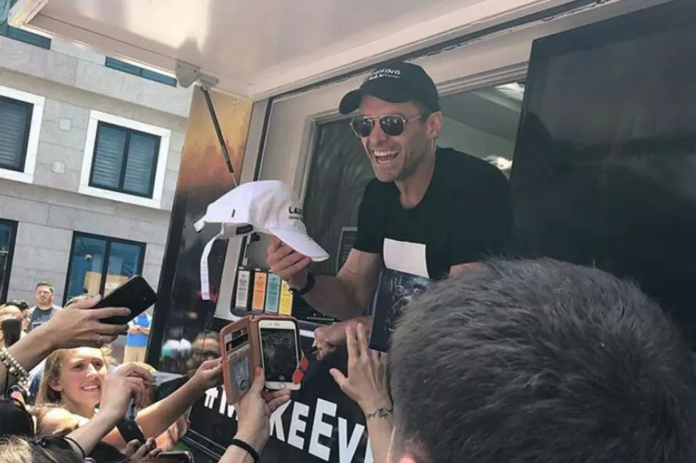 Hugh Jackman Spotted Serving Coffee In Boston