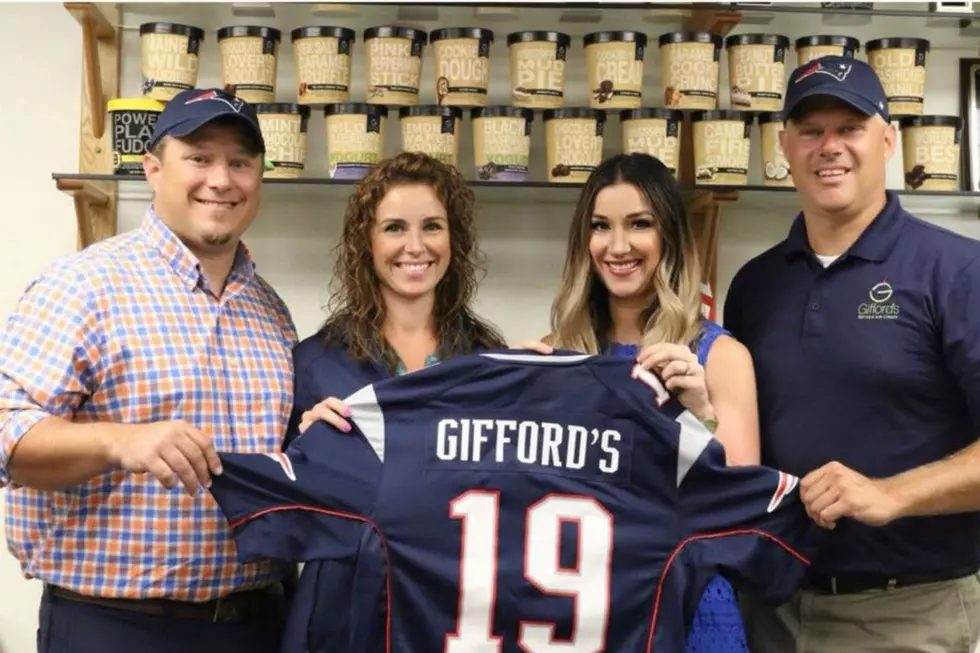 Gifford's Now the Official Ice Cream of the New England Patriots