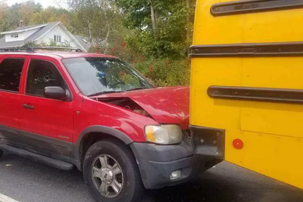 RSU 4 Student Was in 2 Different School Buses Monday That Both Got Hit by Cars