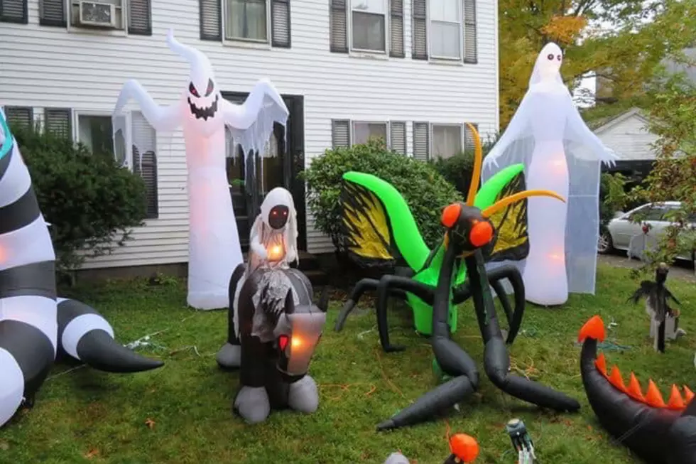 Kittery 11-Year-Old Has Enormous Display of Halloween Inflatables