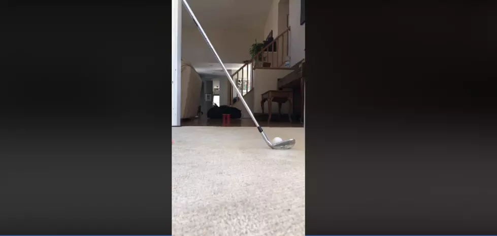 Falmouth Senior Makes Amazing Golf Trick Shot During Quarantine