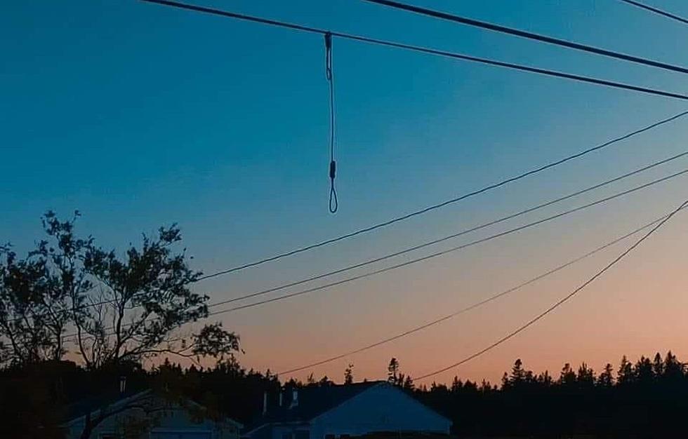 Noose Spotted On Power Lines in Small Maine Town