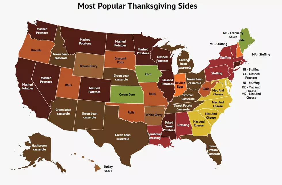 Maine&#8217;s Choice For Favorite Thanksgiving Side Dish Has to Be a Mistake