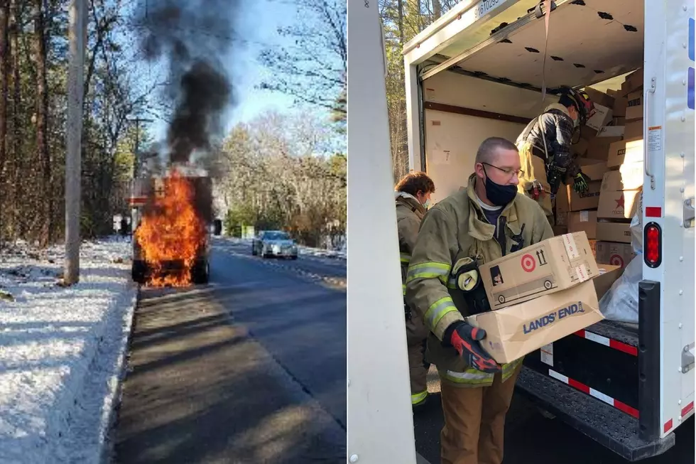 Maine Christmas Miracle: Kennebunk Firefighters Save Holiday Packages from Burning U-Haul