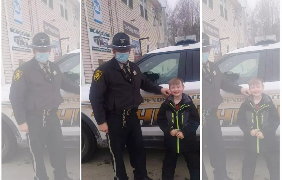 Maine Boy's Selfless Act Made Sheriff's Day & Will Make You Smile