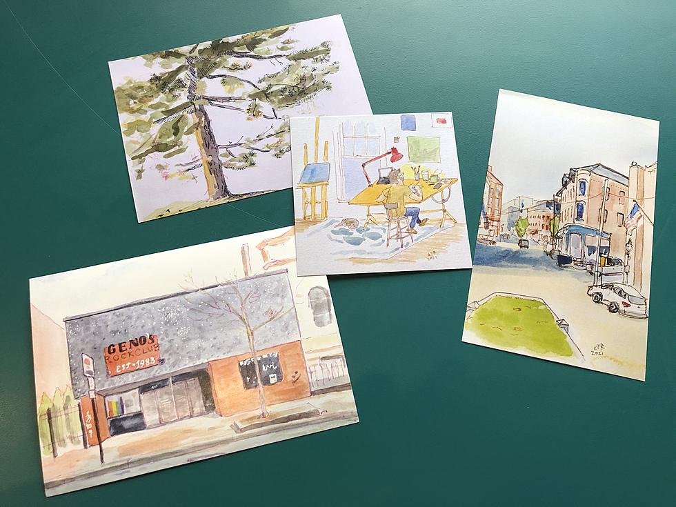 Unemployed Portland Artist Starts Collectable Postcard Subscription