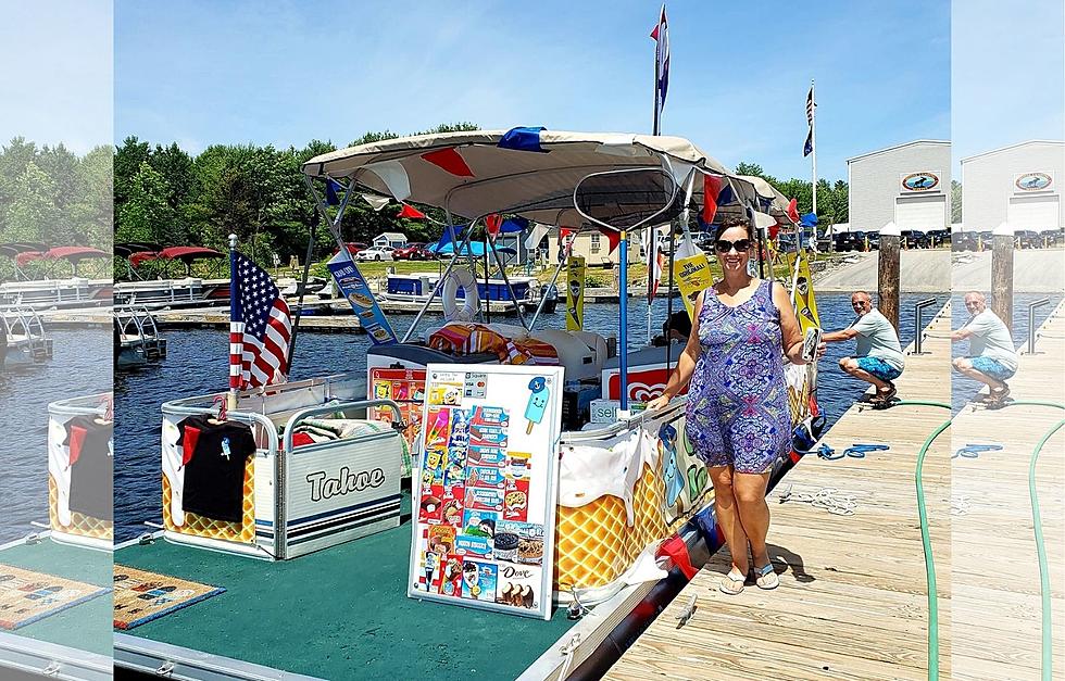 The Chunky Dunky Ice Cream Boat is Serving Up Sweet Treats Along Long Lake in Maine