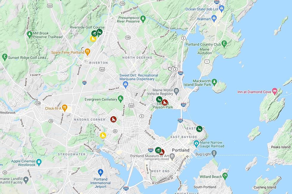 Easily Find Outdoor Winter Fun in Portland, Maine With Handy Map