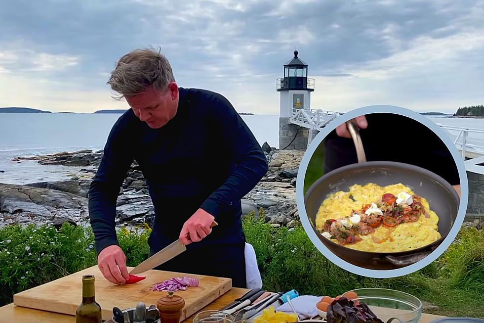 Watch Gordon Ramsay Make a Mouth-Watering Maine Lobster Omelette at Marshall Point Lighthouse