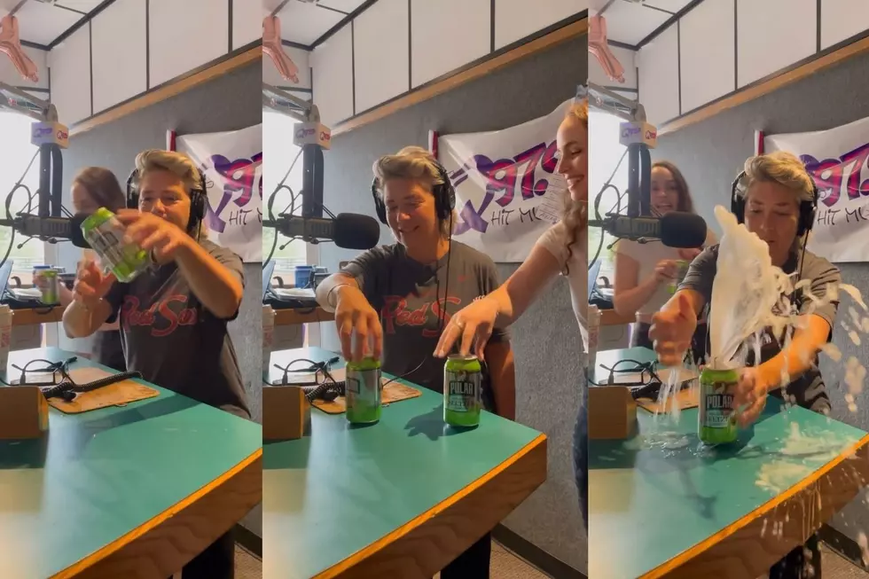 The Q Morning Show Tests Out Hack to Prevent Soda From Exploding