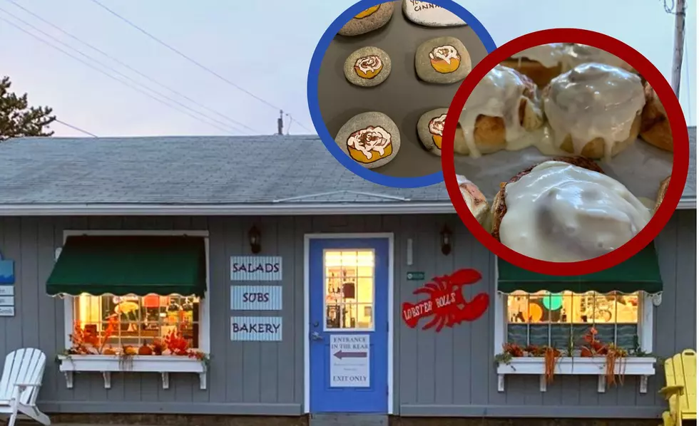 This Old Orchard Beach Rock Scavenger Hunt Could Get You a Fresh Maine Cinnamon Bun