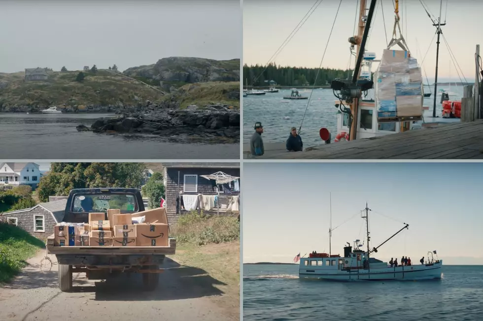 Watch This Unique Way Packages Get Delivered to This Maine Island
