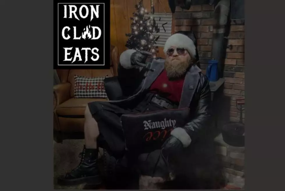 Iron Claus in Portland is Like Santa With an 80's Metal Vibe