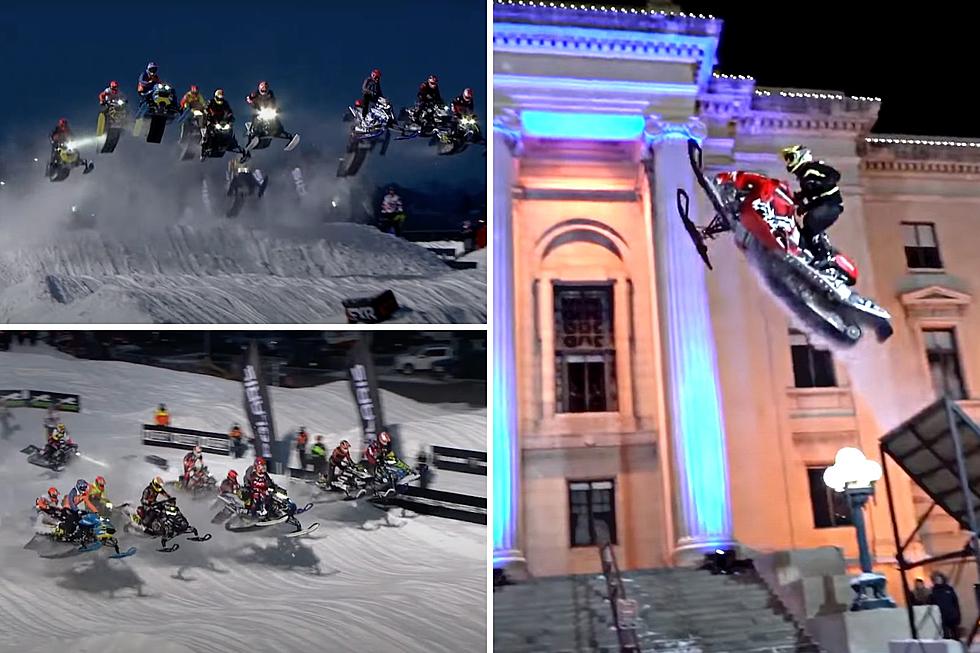 See Epic Snowmobile Stunts, Races at This Maine Winter Event 
