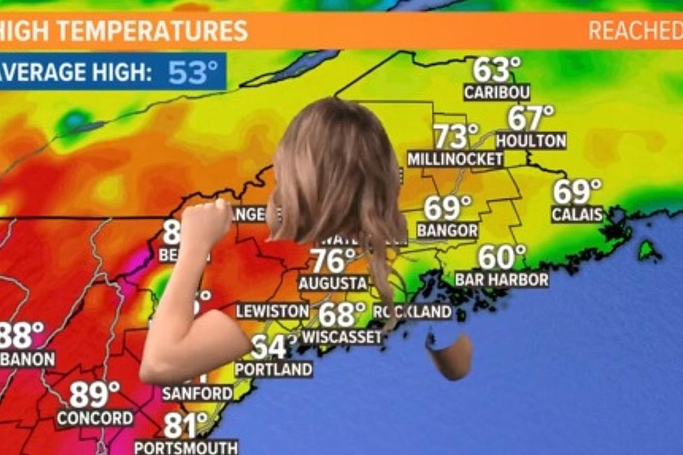NEWS CENTER Maine Weather Forecast Randomly Features Floating Head, Arms