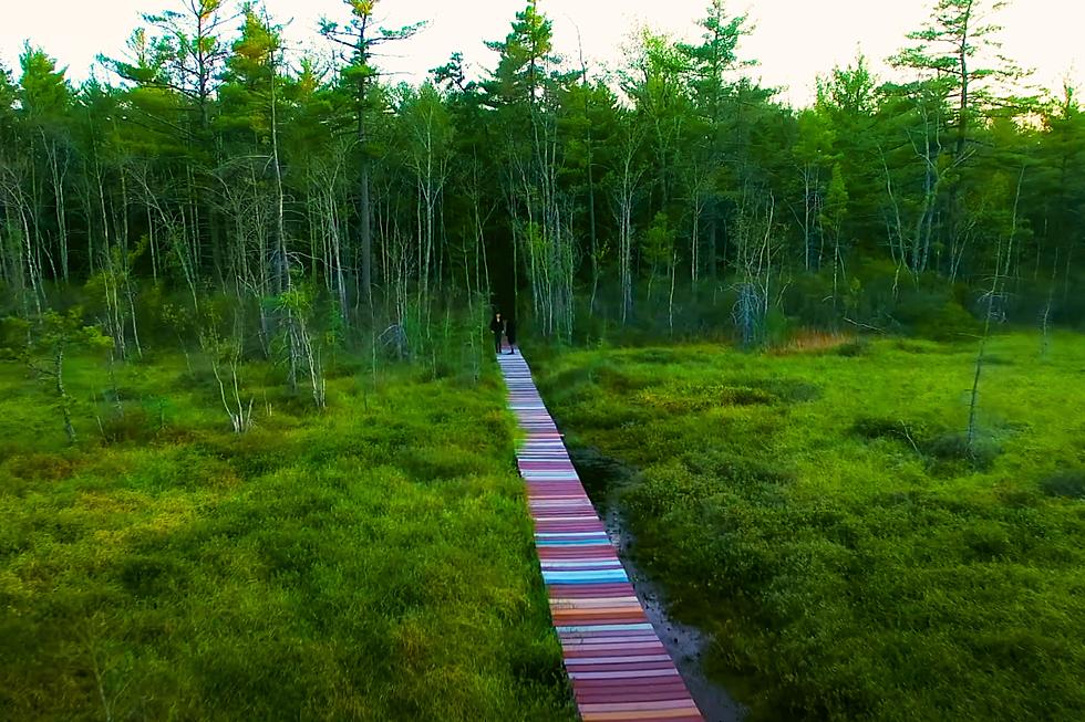 Did You Know About This Secret Rainbow Boardwalk in Maine?