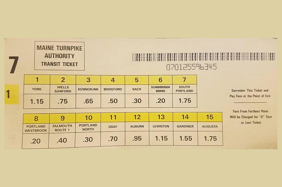 Do You Remember Toll Tickets on the Maine Turnpike?