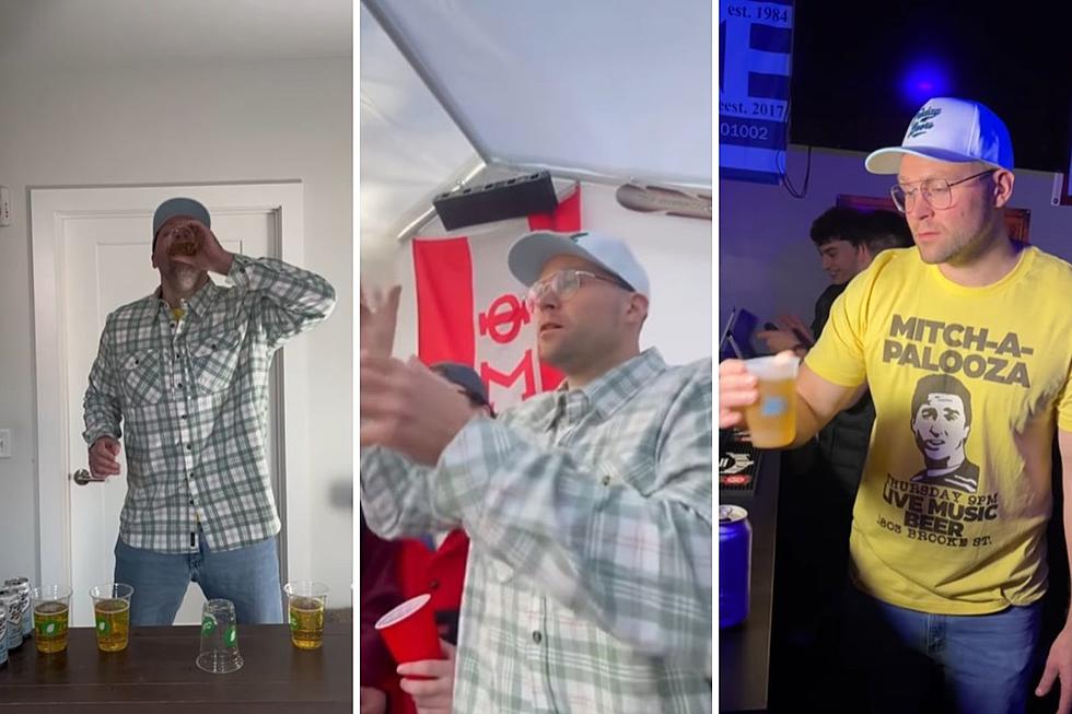 WATCH: NH Beer Chugging Legend Crushes 6 Beers in 45 Seconds