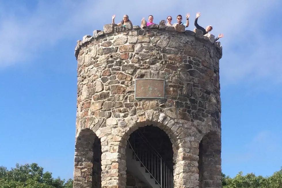 Beautiful View of Maine Found Up Mount Battie's Stone Tower