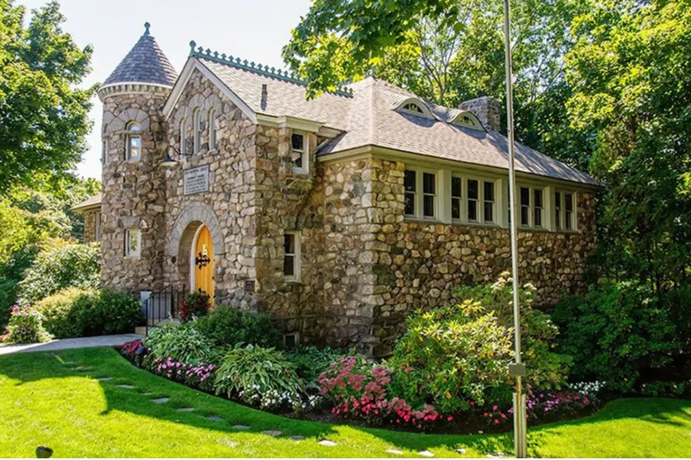 Road Trip Worthy: Stunning Mini Castle Library in Ogunquit, Maine