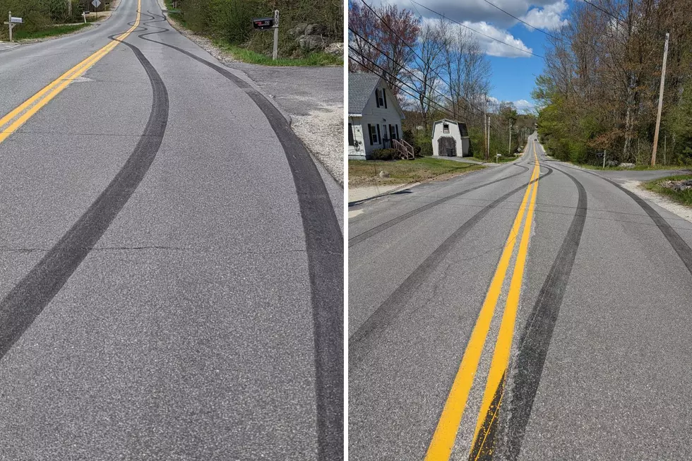 An Open Letter to the Driver Who Laid All This Rubber in Windham, Maine