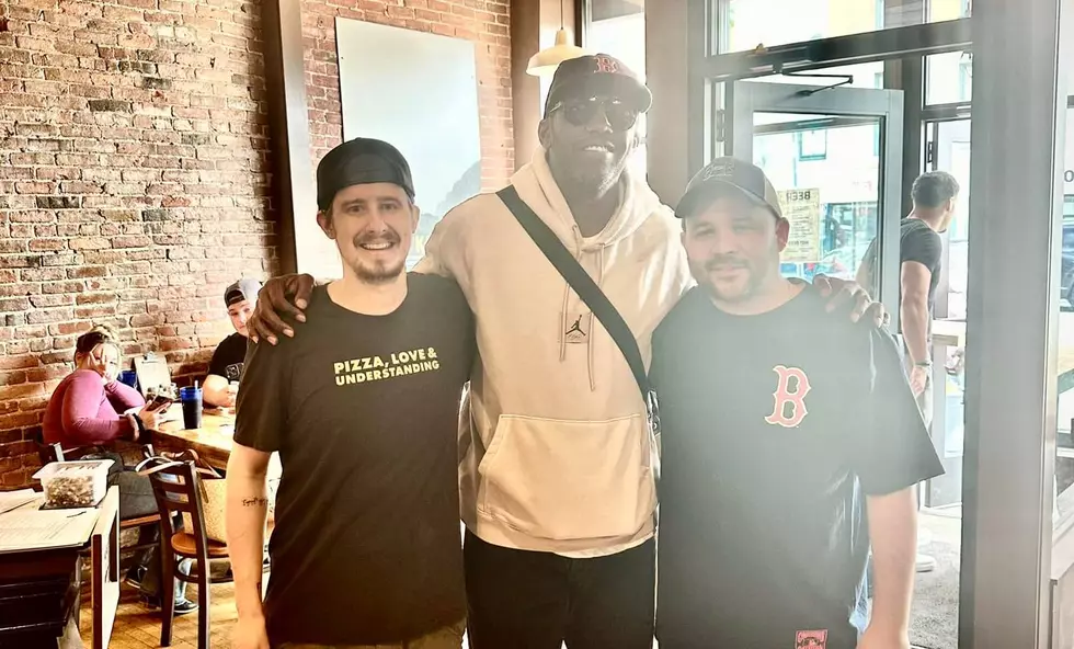 Why Was Randy Moss at Portland Pie in Bangor, Maine?