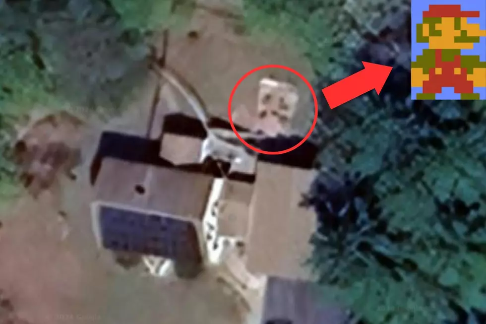 Super Mario in Londonderry, New Hampshire Can Be Seen From Space