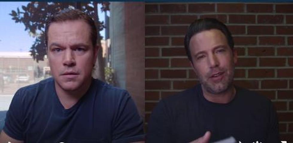 Have Pizza and Beer with Damon, Affleck and Brady [VIDEO]