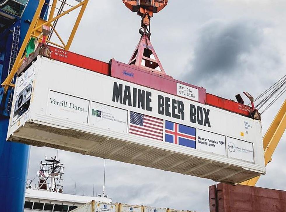 The Massive Kegerator Maine Beer Box Is On Its Way to Iceland [PHOTOS]