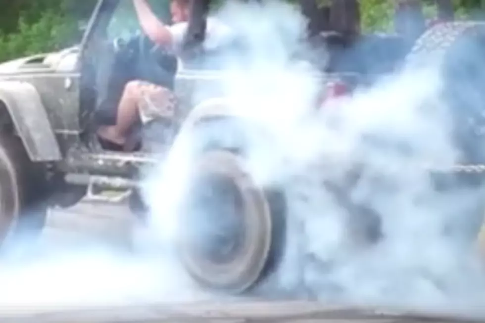 Epic Burnout in Central Maine Over the Weekend