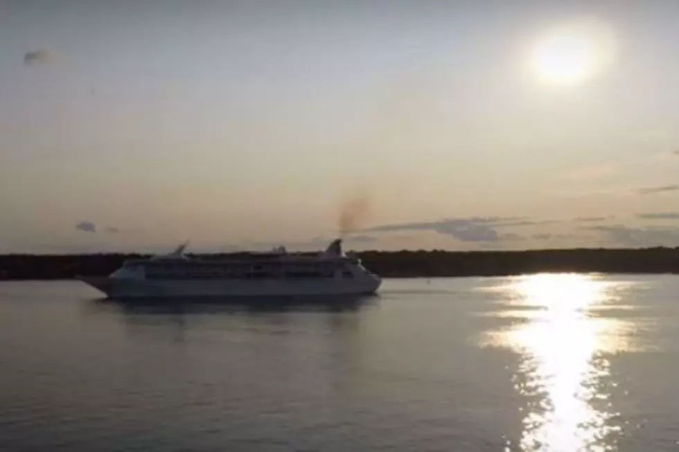 This Cruise Ship Leaving Portland at Sunset Will Leave You Calm and Relaxed [VIDEO]